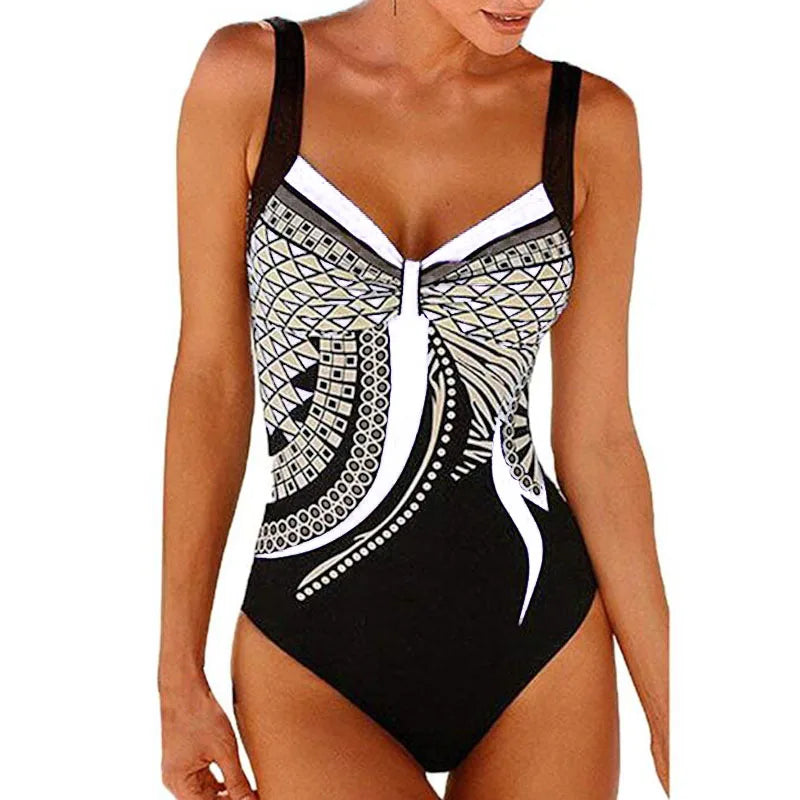 Tan through Swimwear Women One Piece Swimsuit Push Up Sexy Bathing Suit Women Swimming for Beach Wear Monokini Plus Size Swimwear