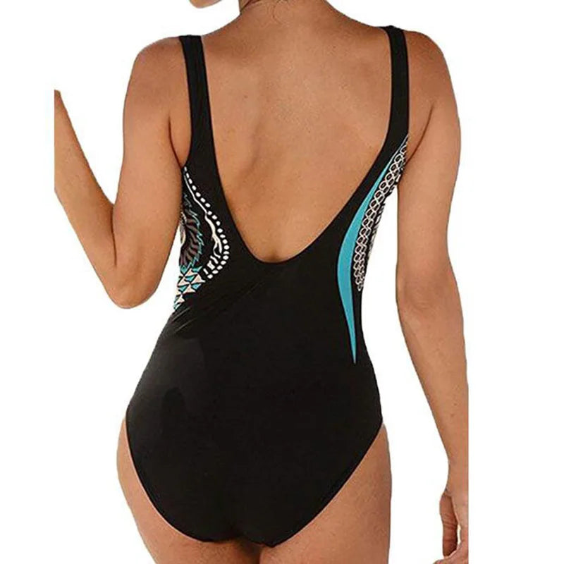 Bräunungsdurchlässige Bademode für Damen, einteiliger Push-Up-Badeanzug, sexy Badeanzug für Frauen, Schwimmen zum Strand, Monokini, Bademode in Übergröße 